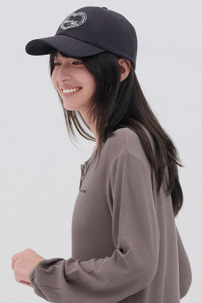 Fashionable Love Letter Embroidered Cap