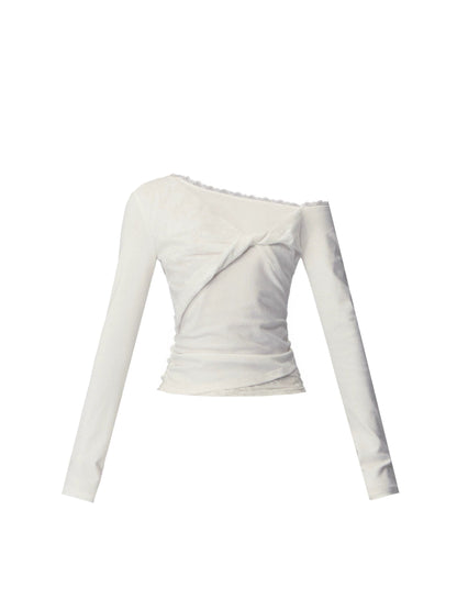 White Trace Lace Shirt