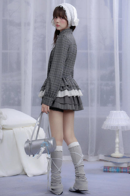 Whisper Long-Sleeved Dress Set-Up