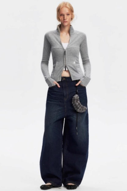 Minimalist Fleece Cycling Top