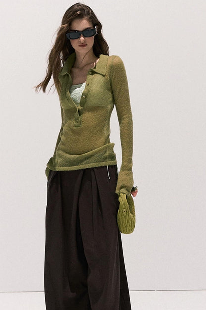 Atmosphere Wool Knit Top