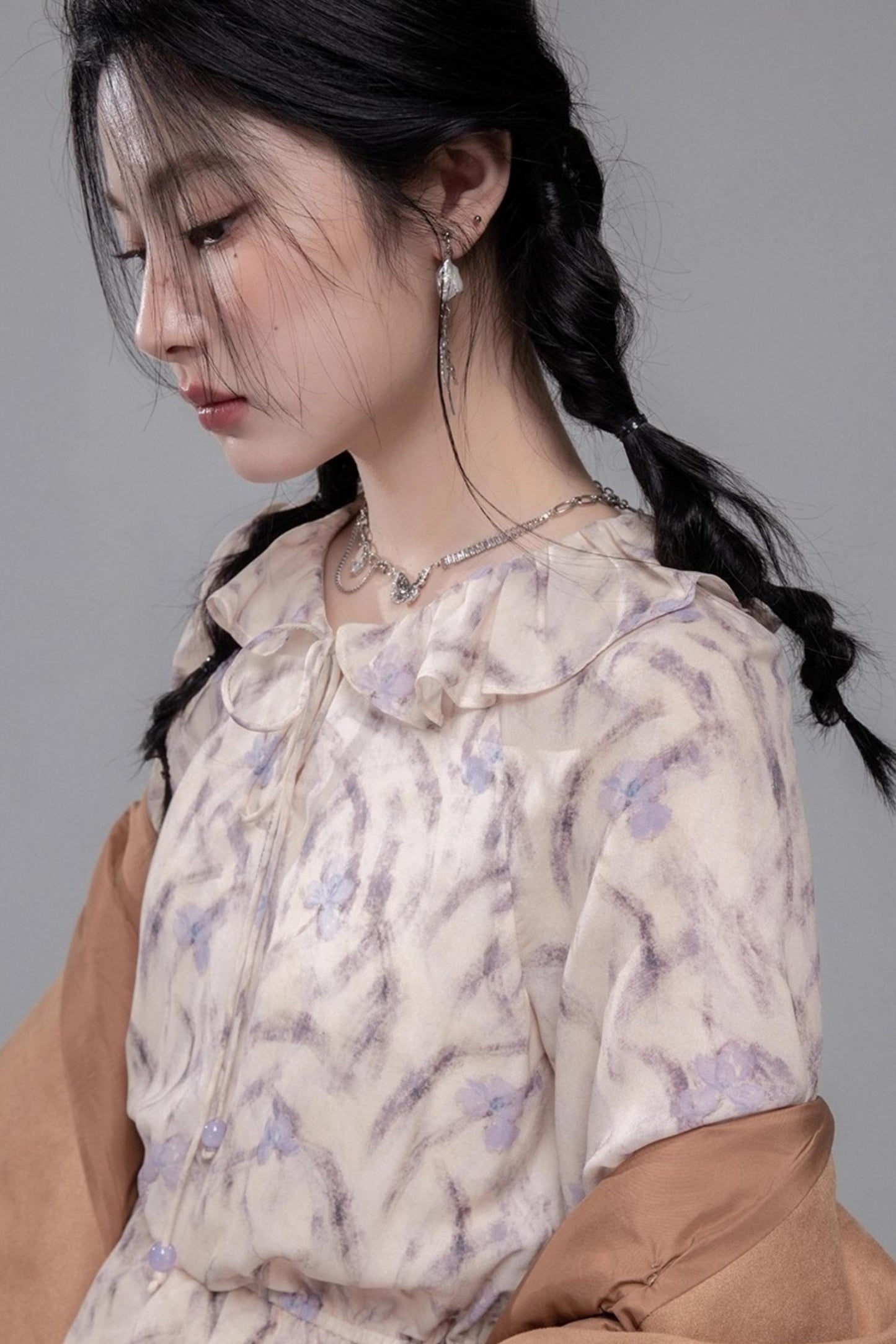 Lotus Leaf Rhythm Mist Dress