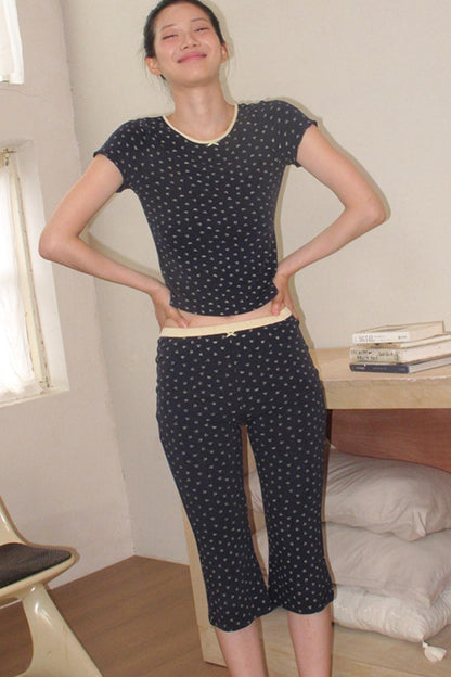 French Floral T-Shirt Set-Up