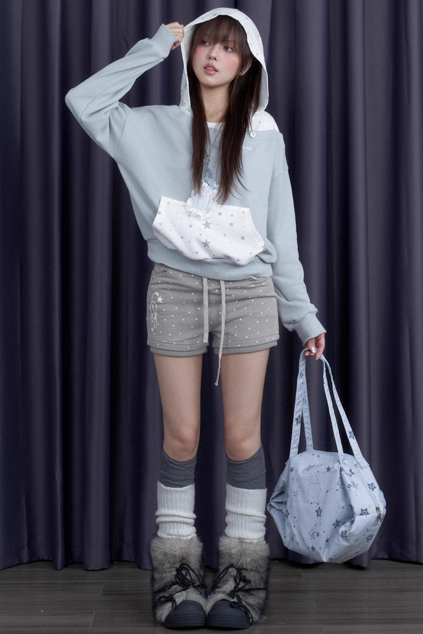 Starlight Hooded Heavy Top