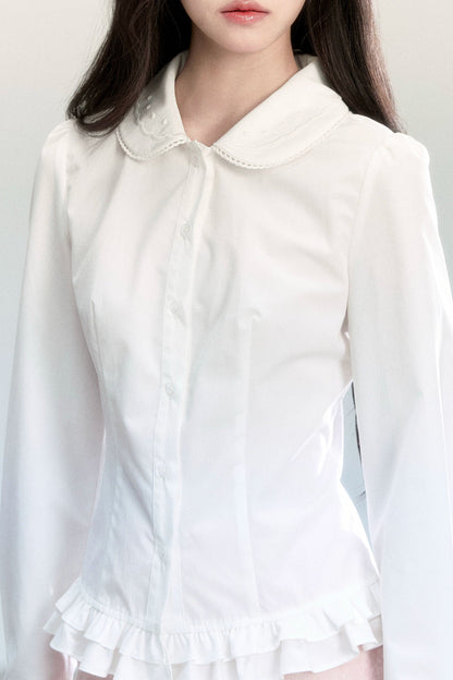 French Retro Layering Shirt