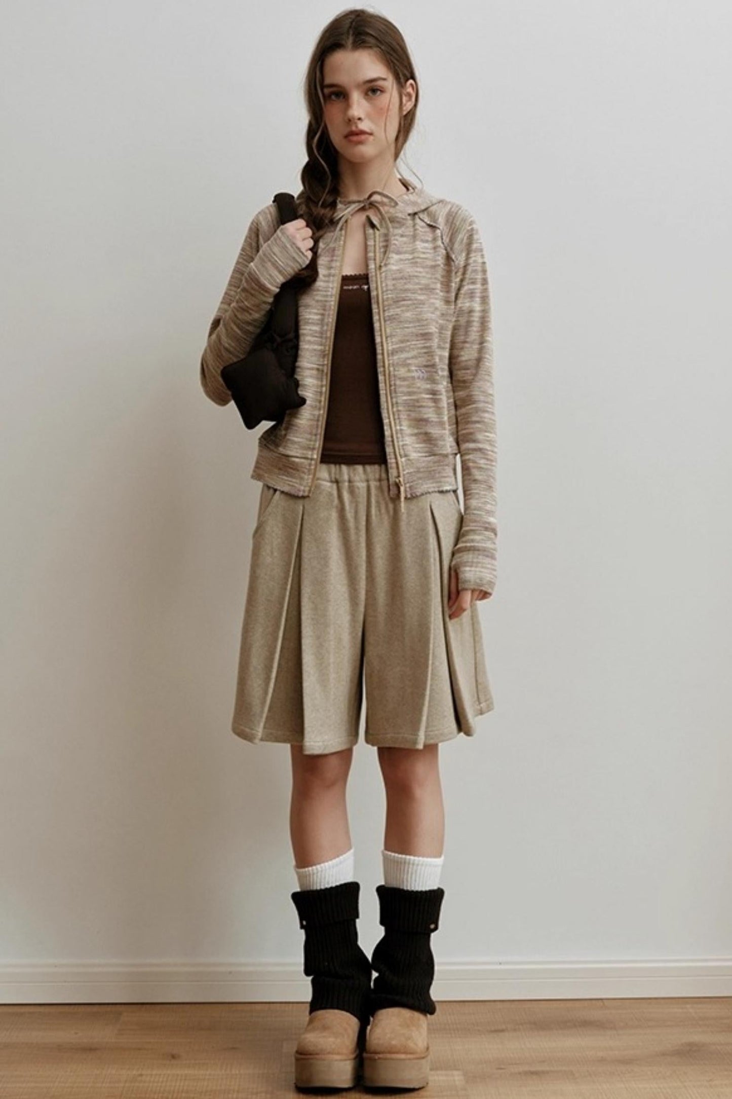 Gold Label Knitted Wool Blend Calf Socks