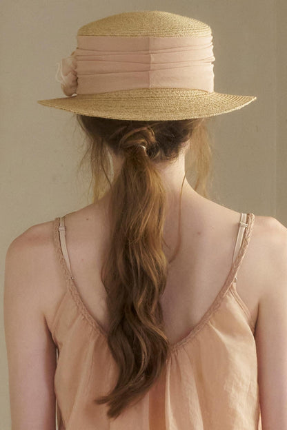 Vintage Raffia Sun Hat