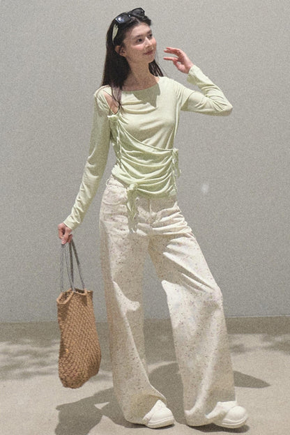 Cool Floral Knit Top