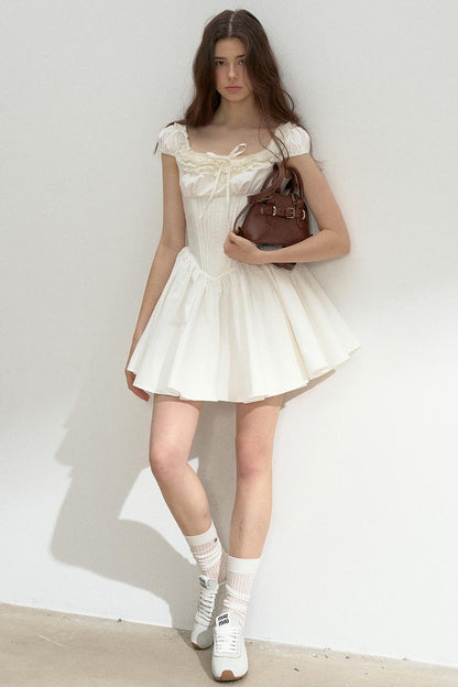 Vintage Moonlit Tea Dress