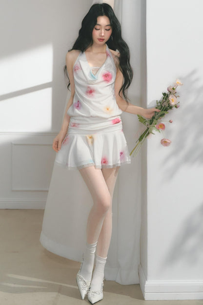 Breeze Lace Swing Skirt Set-Up