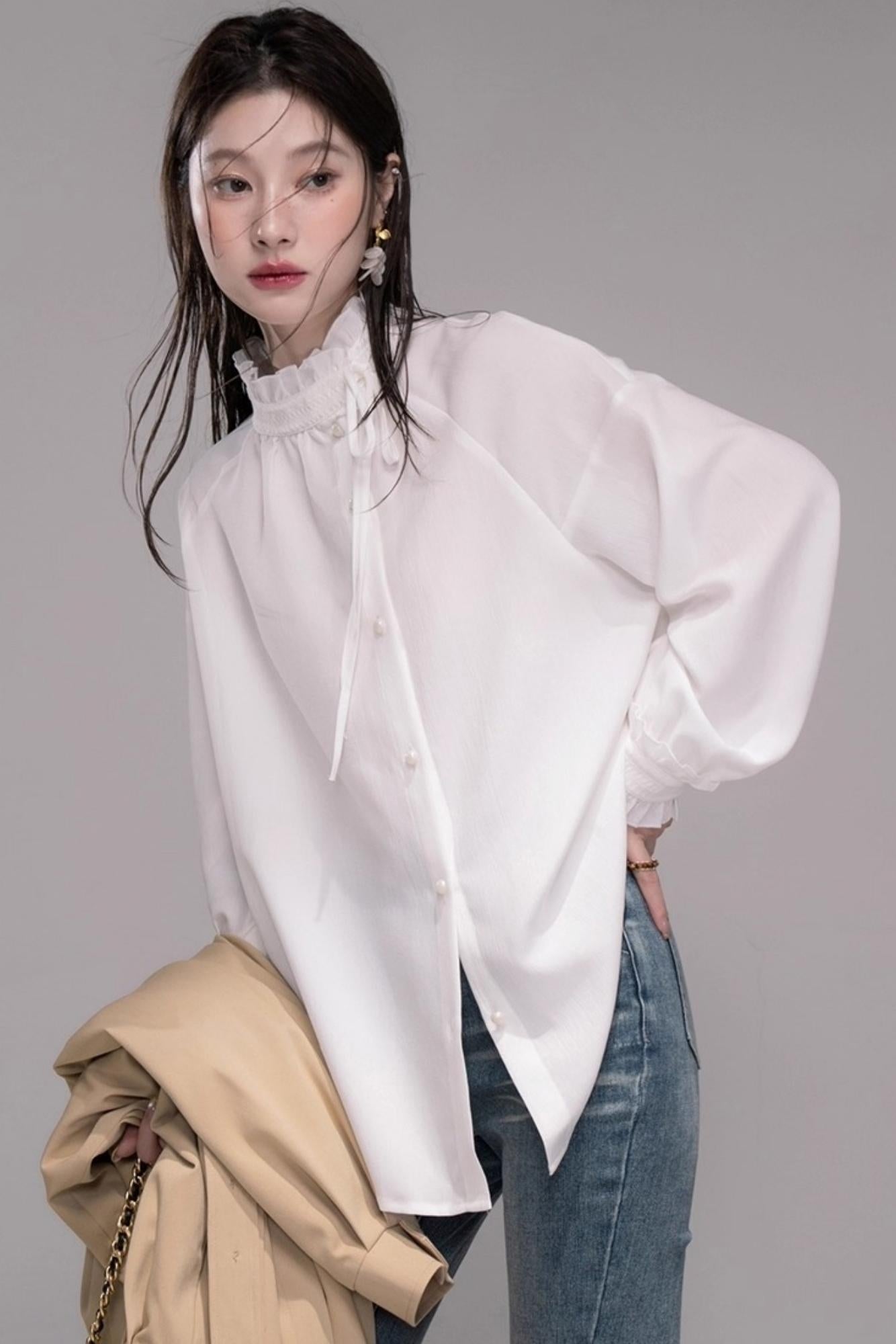 Nuansha Custom Wool Long Coat