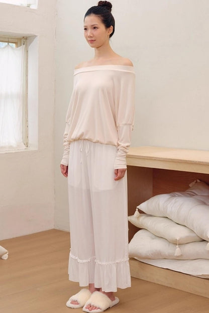 Cotton Long-Sleeved T-Shirt