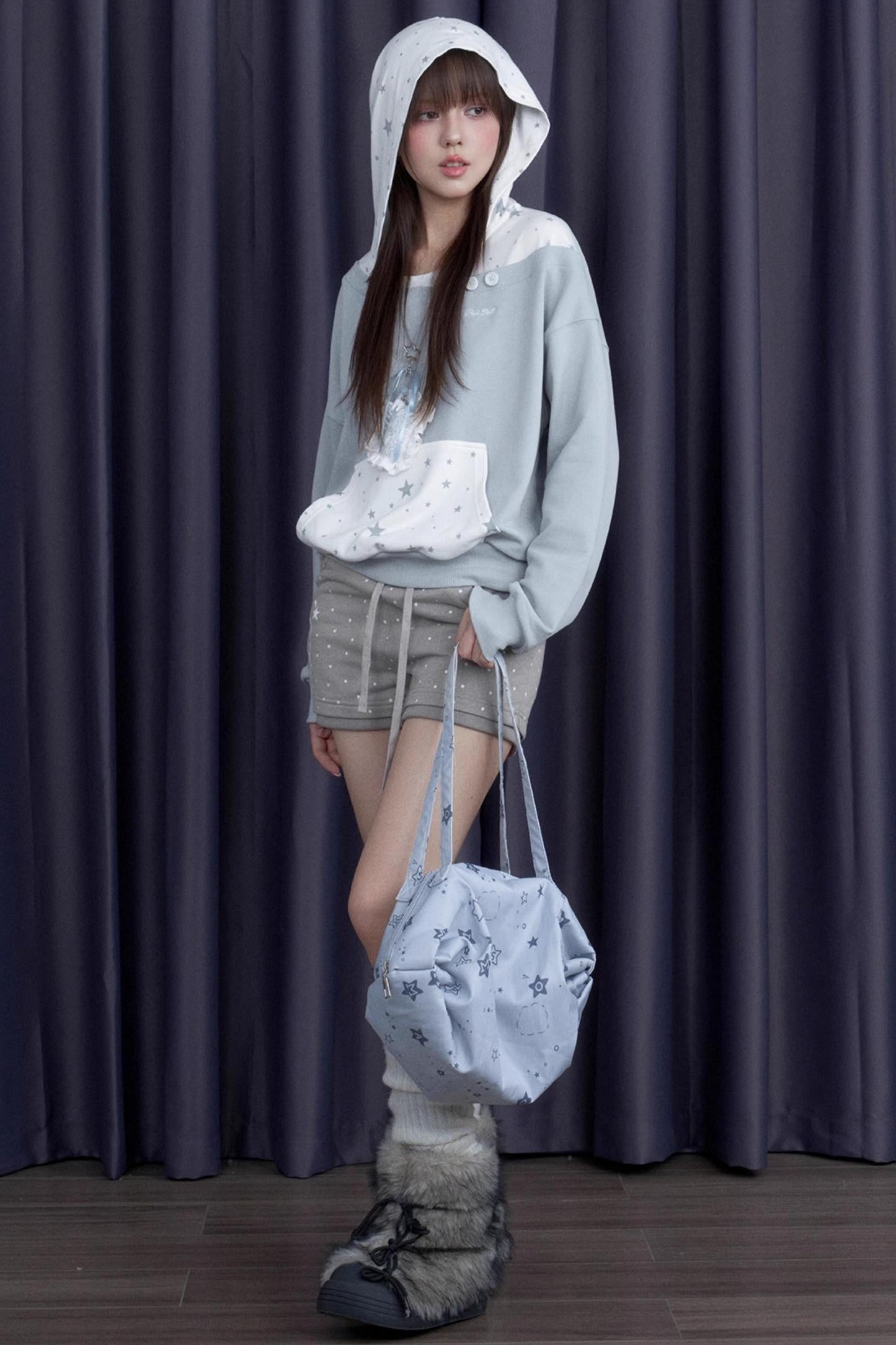 Starlight Hooded Heavy Top