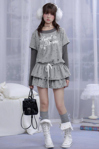 Star Falls Hooded Dress