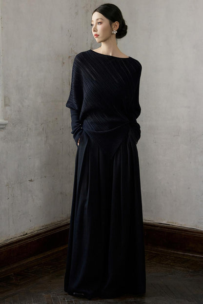 Slimming Wide-leg Pants