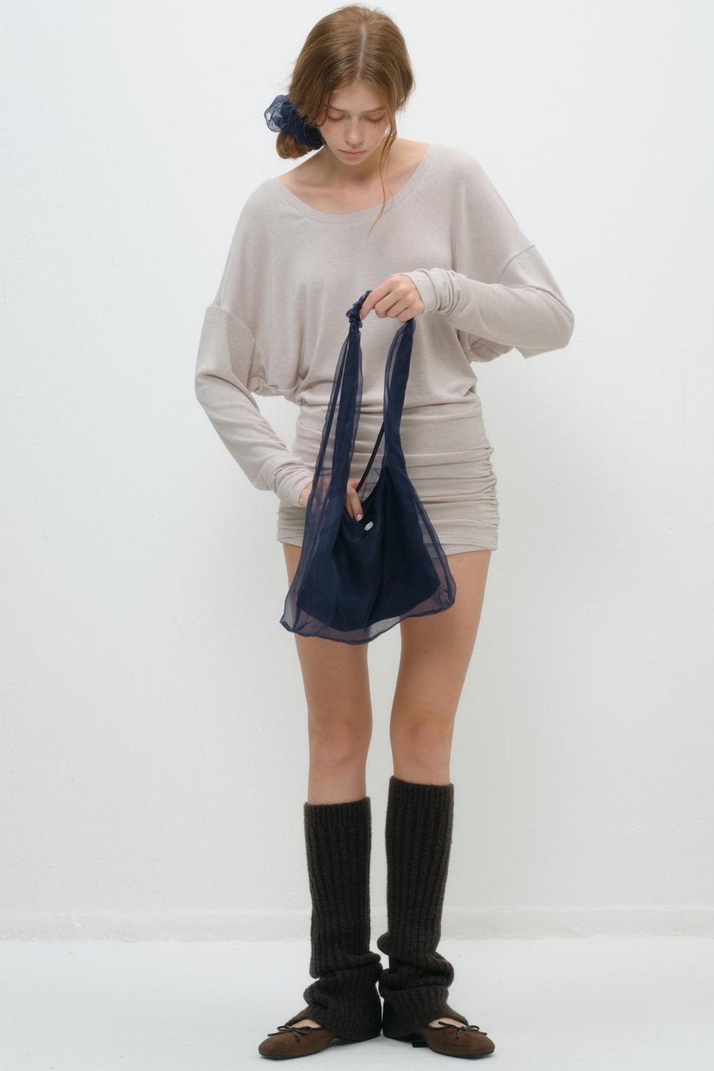 Dreamy Pink Silk Bag