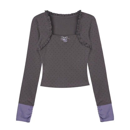 Sweet Vintage Crop Shirt