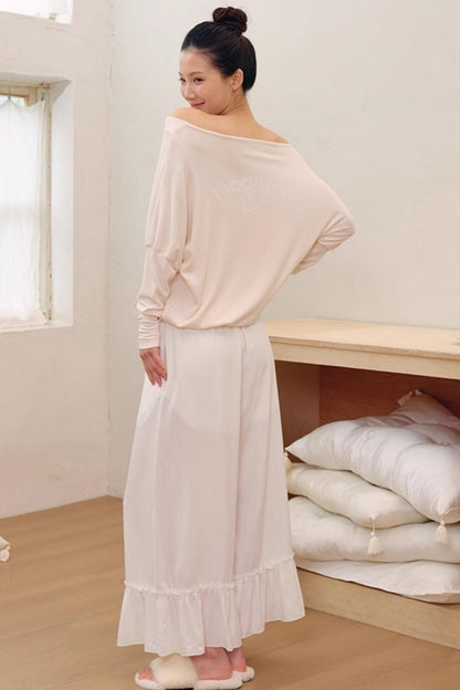 Cotton Long-Sleeved T-Shirt
