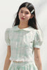 Camicia verde menta