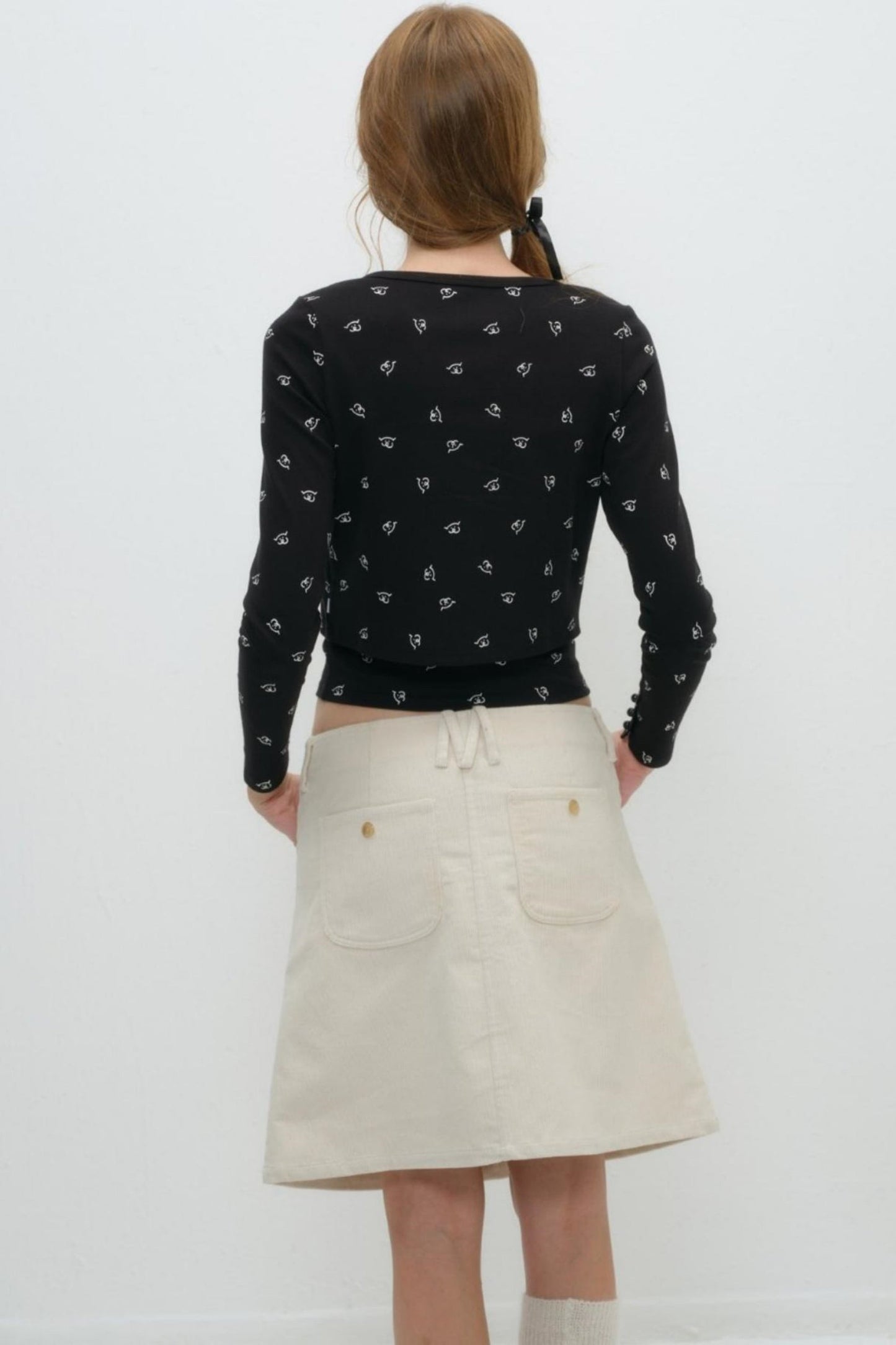 Whimsical Smile Tank & Cardigan Set