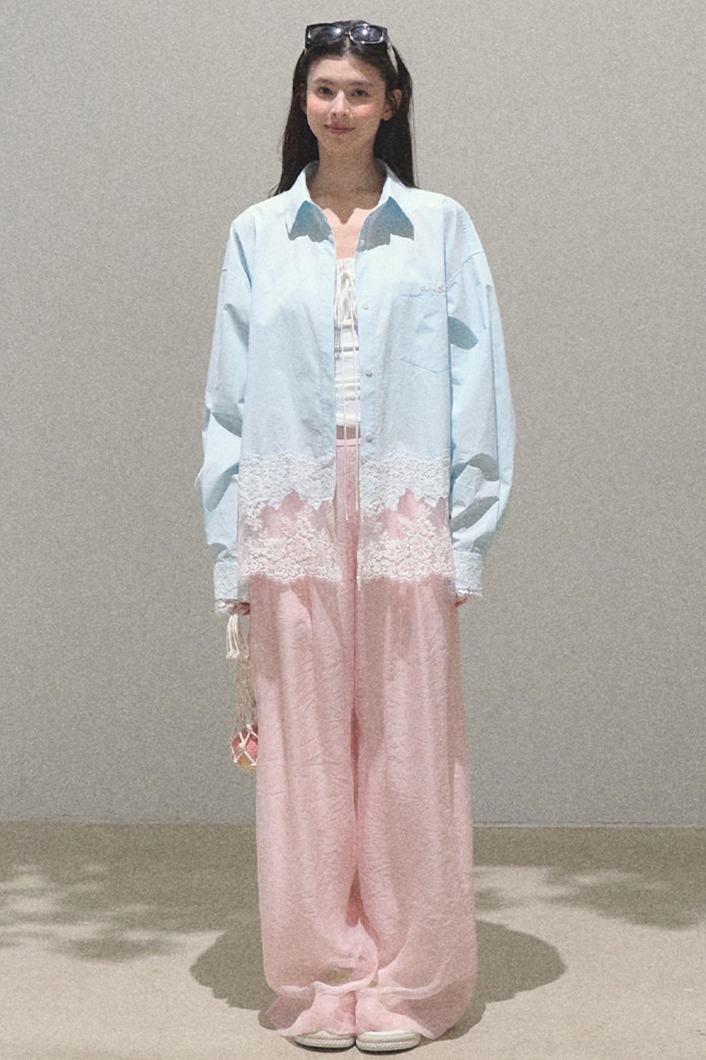 Spring Sea Lace Shirt