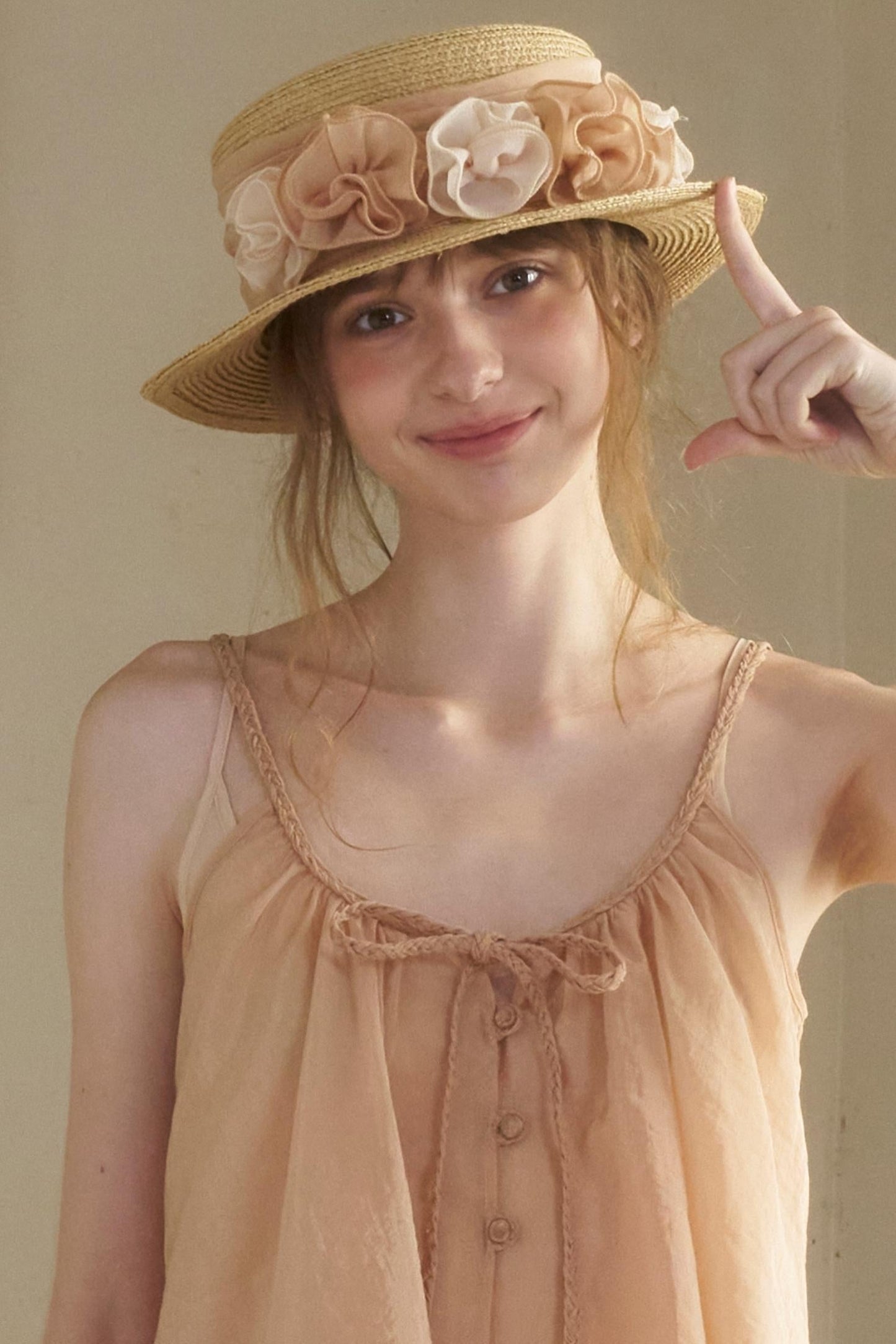 Vintage Raffia Sun Hat