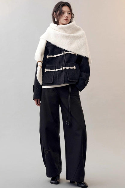 Star Bird Embroidered Loose Pants