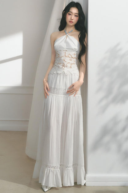 Morning Ruffled Lace Skirt