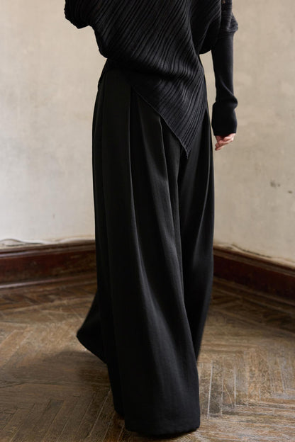 Slimming Wide-leg Pants