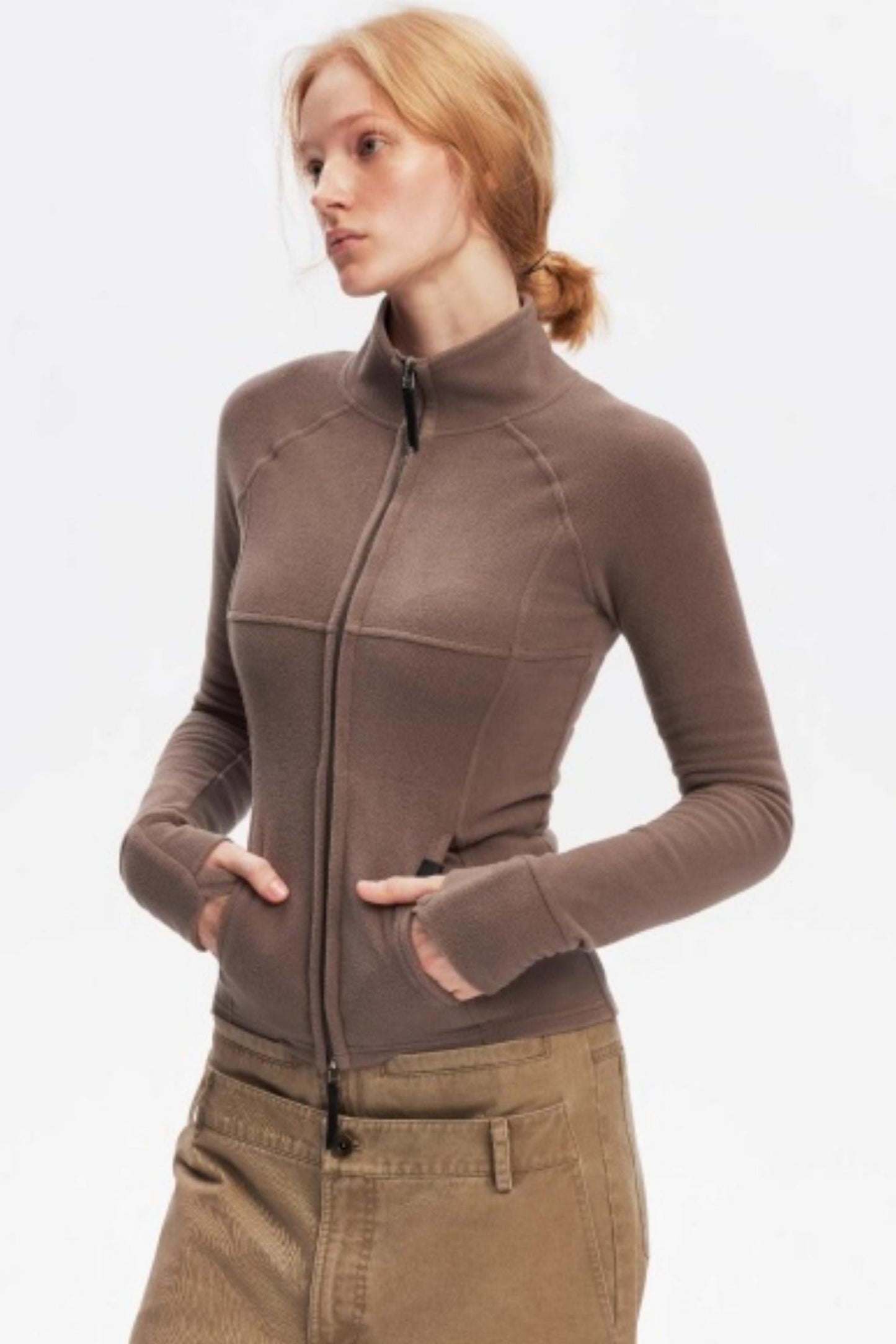 Minimalist Fleece Cycling Top