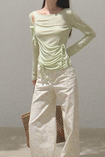 Cool Floral Knit Top