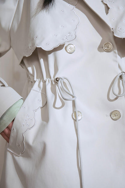 Silhouette Pine Short Trench Coat