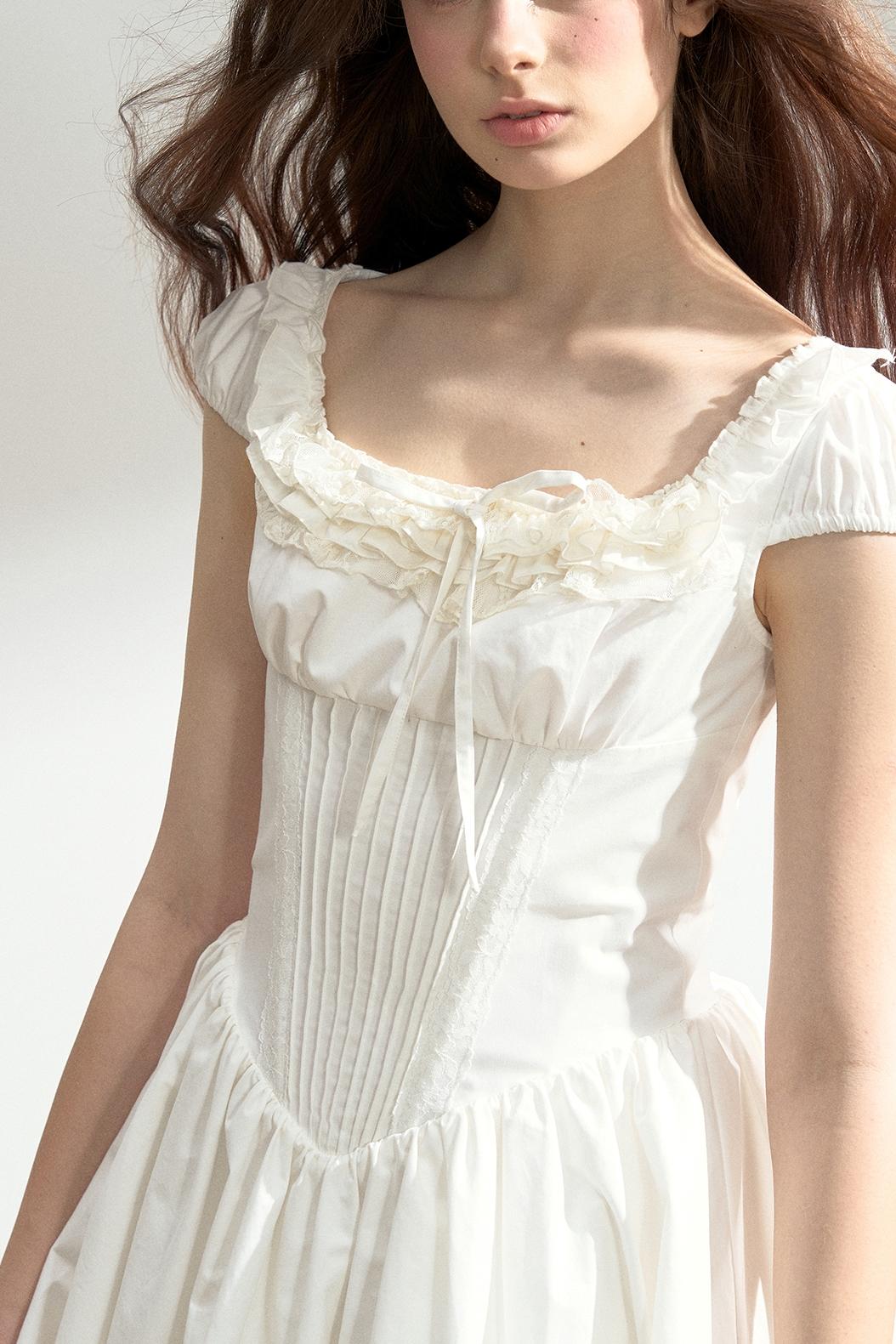 Vintage Moonlit Tea Dress