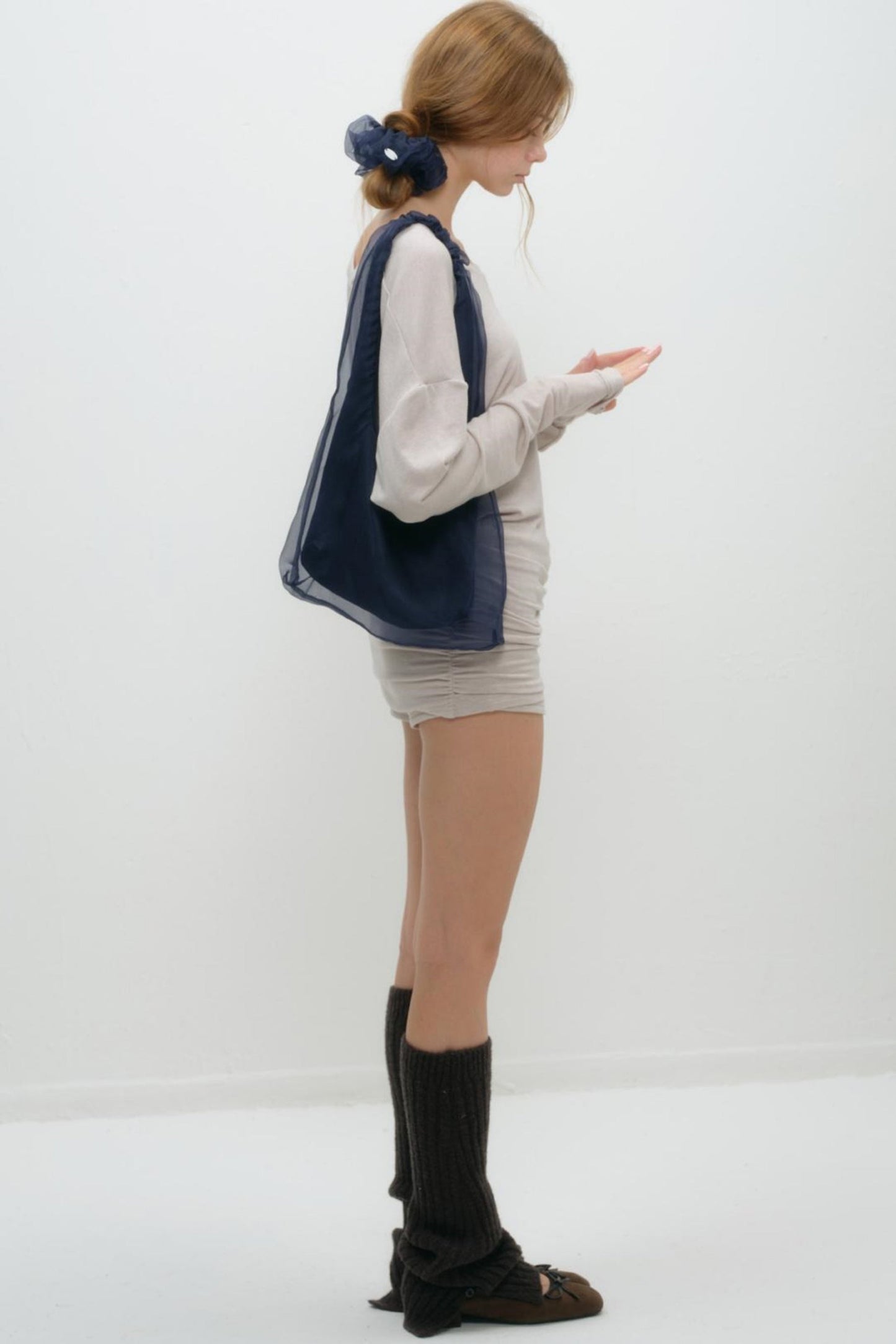 Dreamy Pink Silk Bag