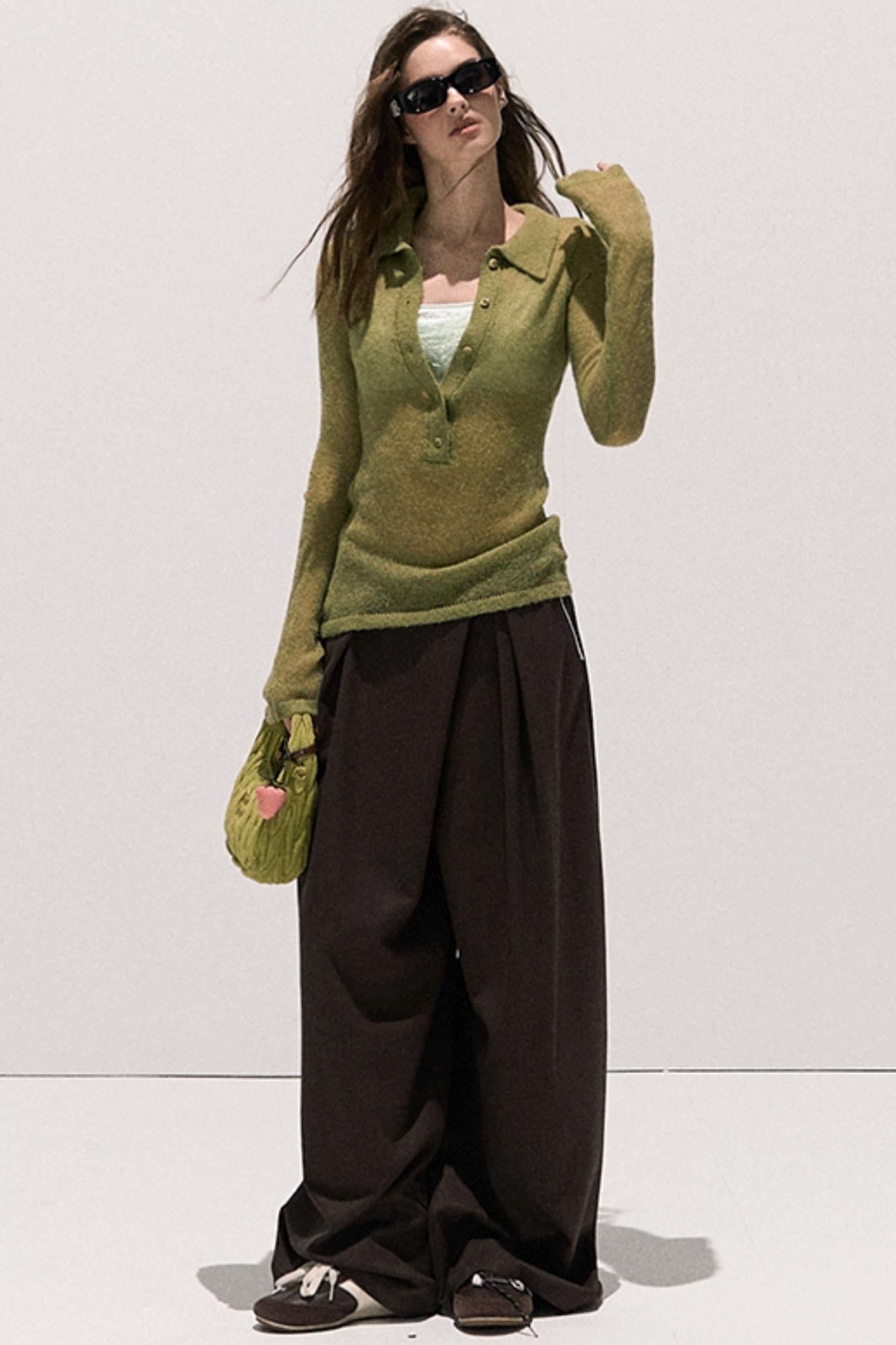 Atmosphere Wool Knit Top