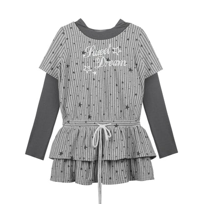 Star Falls Hooded Dress