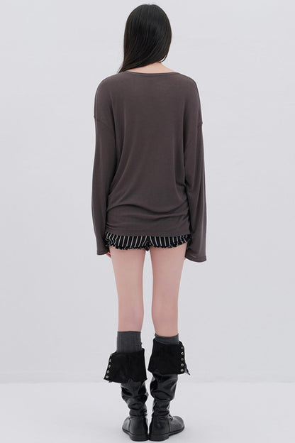 Soft Fleece Striped Pants