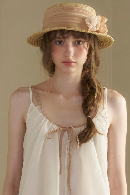 Vintage Raffia Sun Hat