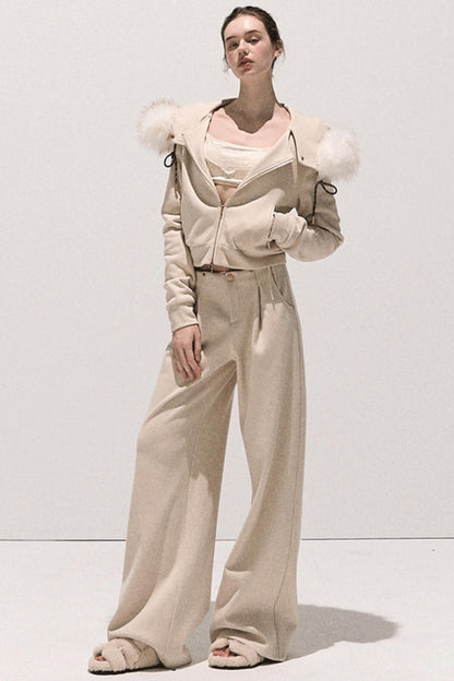 Basic Lace Paneled Stretch Suspender Satin Top