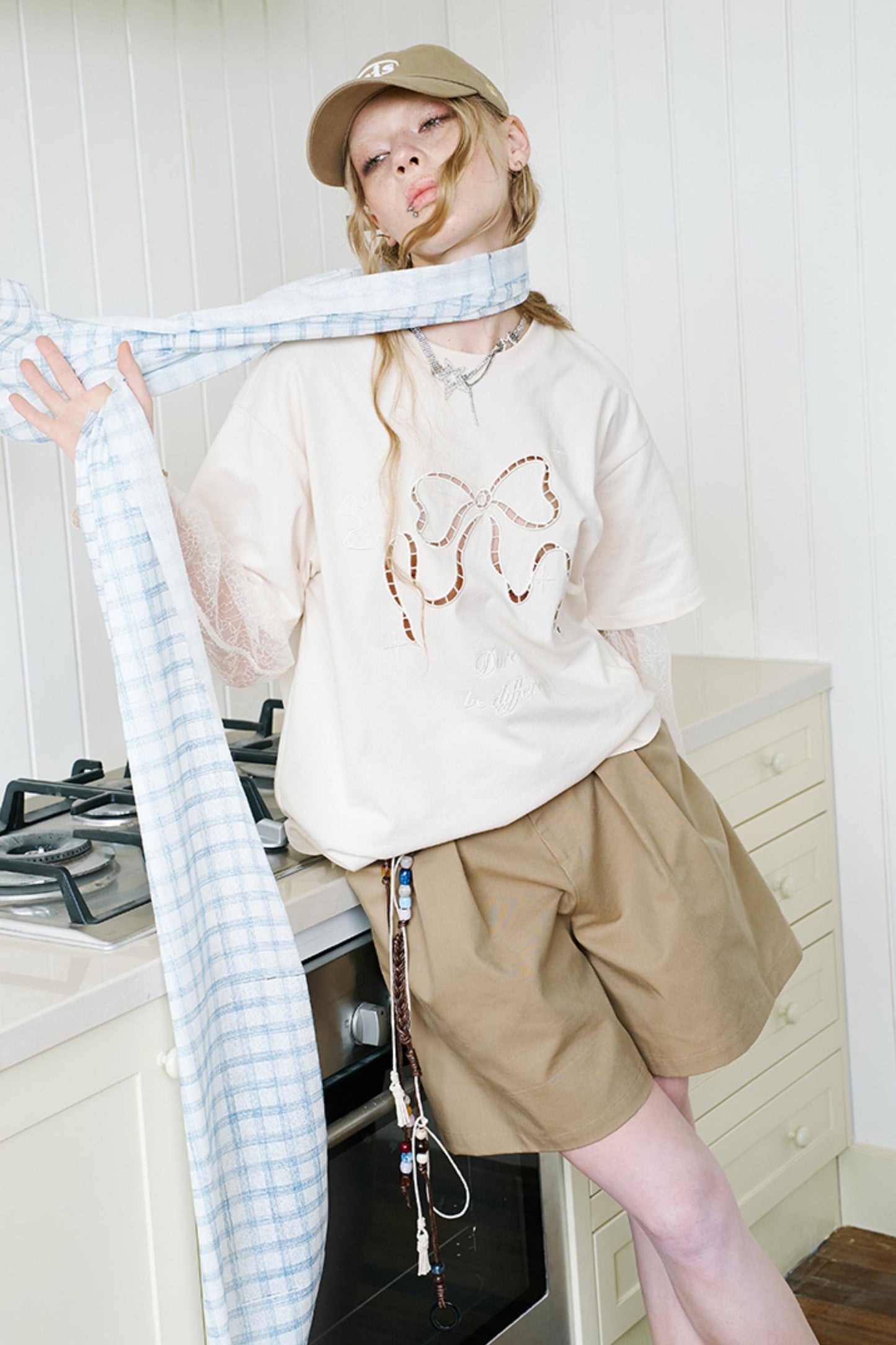 Pleated Wide-Leg Pants