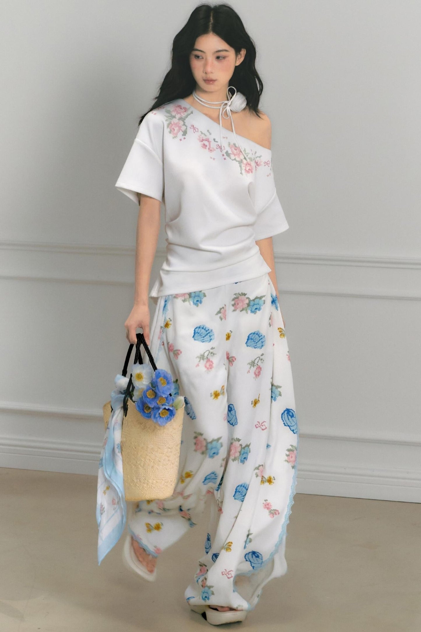 Dream Lace Wide-Leg Pants