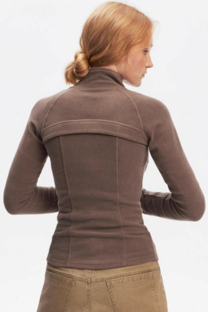 Minimalist Fleece Cycling Top