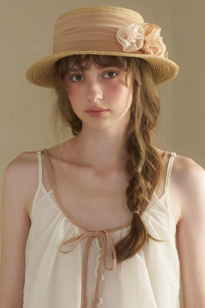 Vintage Raffia Sun Hat