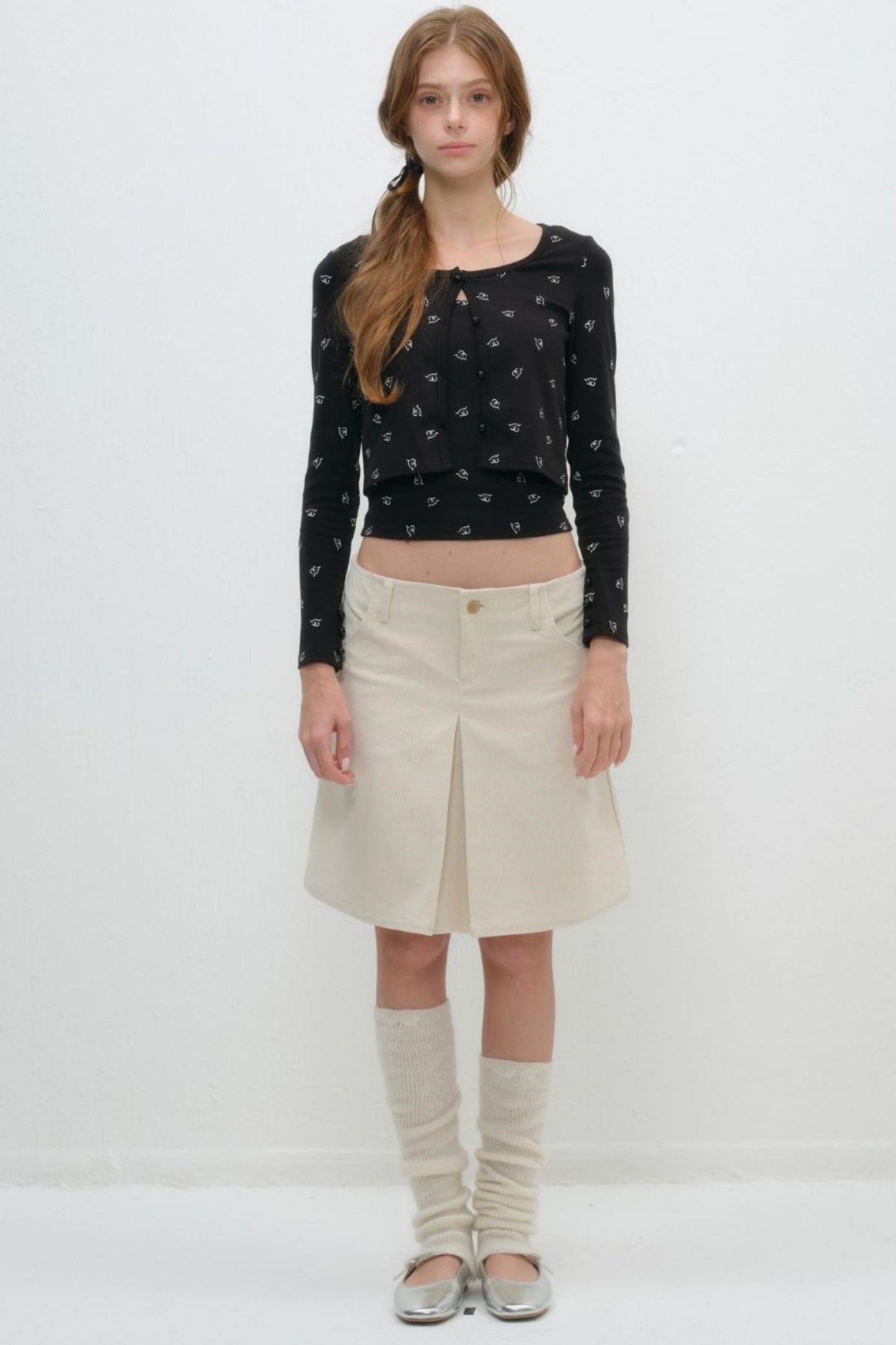 Whimsical Smile Tank & Cardigan Set