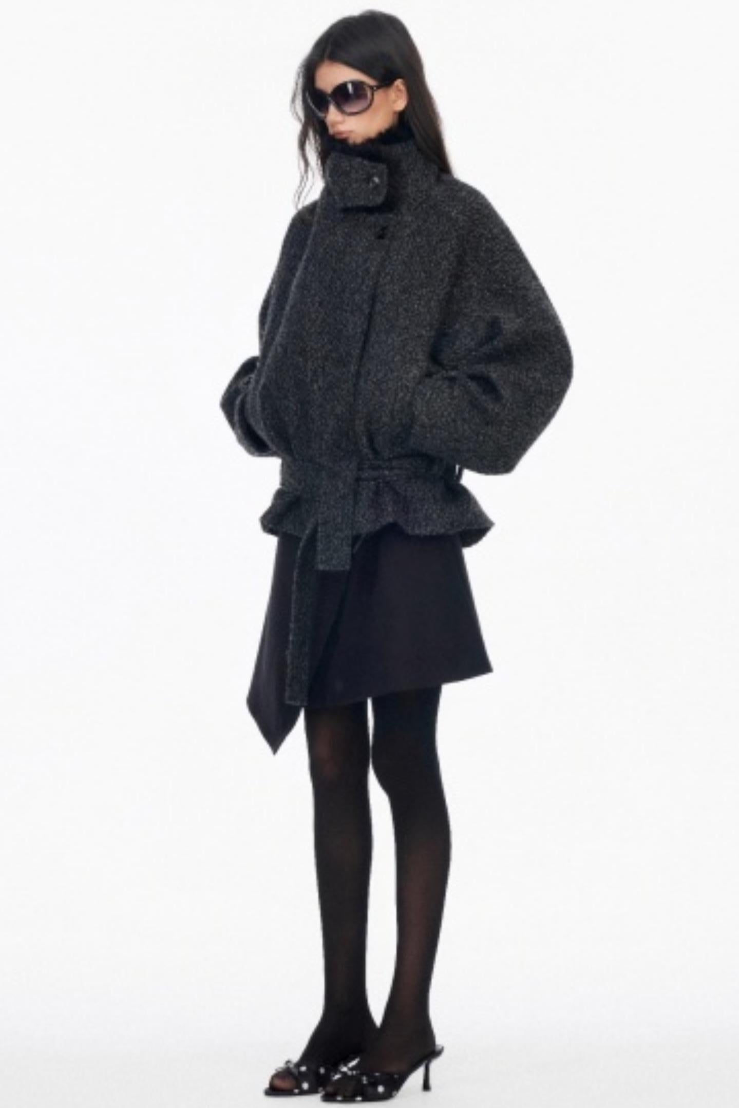 Low-Waist Toggle Skirt