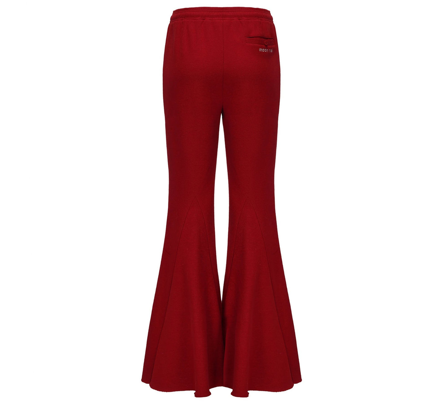 Pink Stretchy Casual Pants