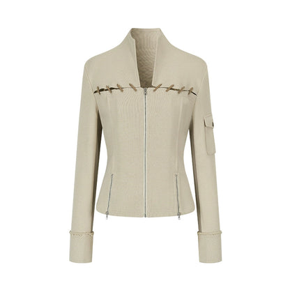 Velvet Rope Suede Sweatshirt