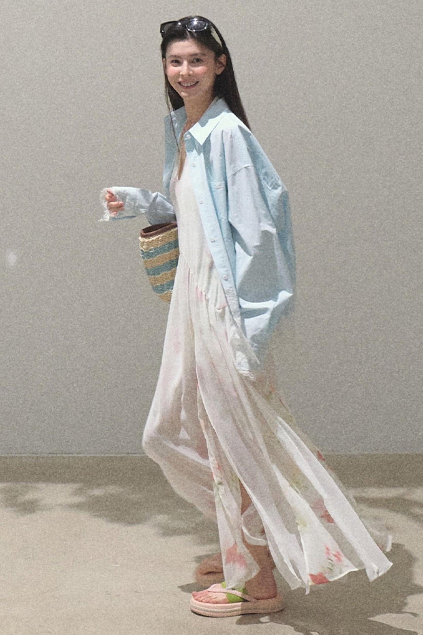 Spring Sea Lace Shirt