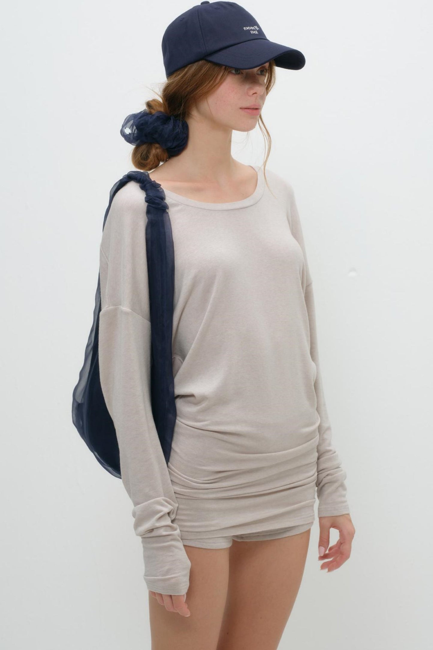 Floral Rhinestone Cap