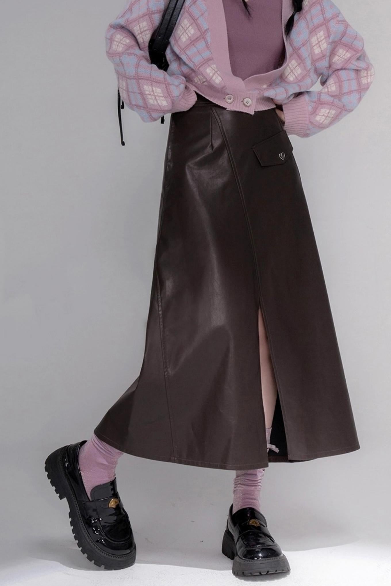 Halterneck Vest With Knit Sweater Set